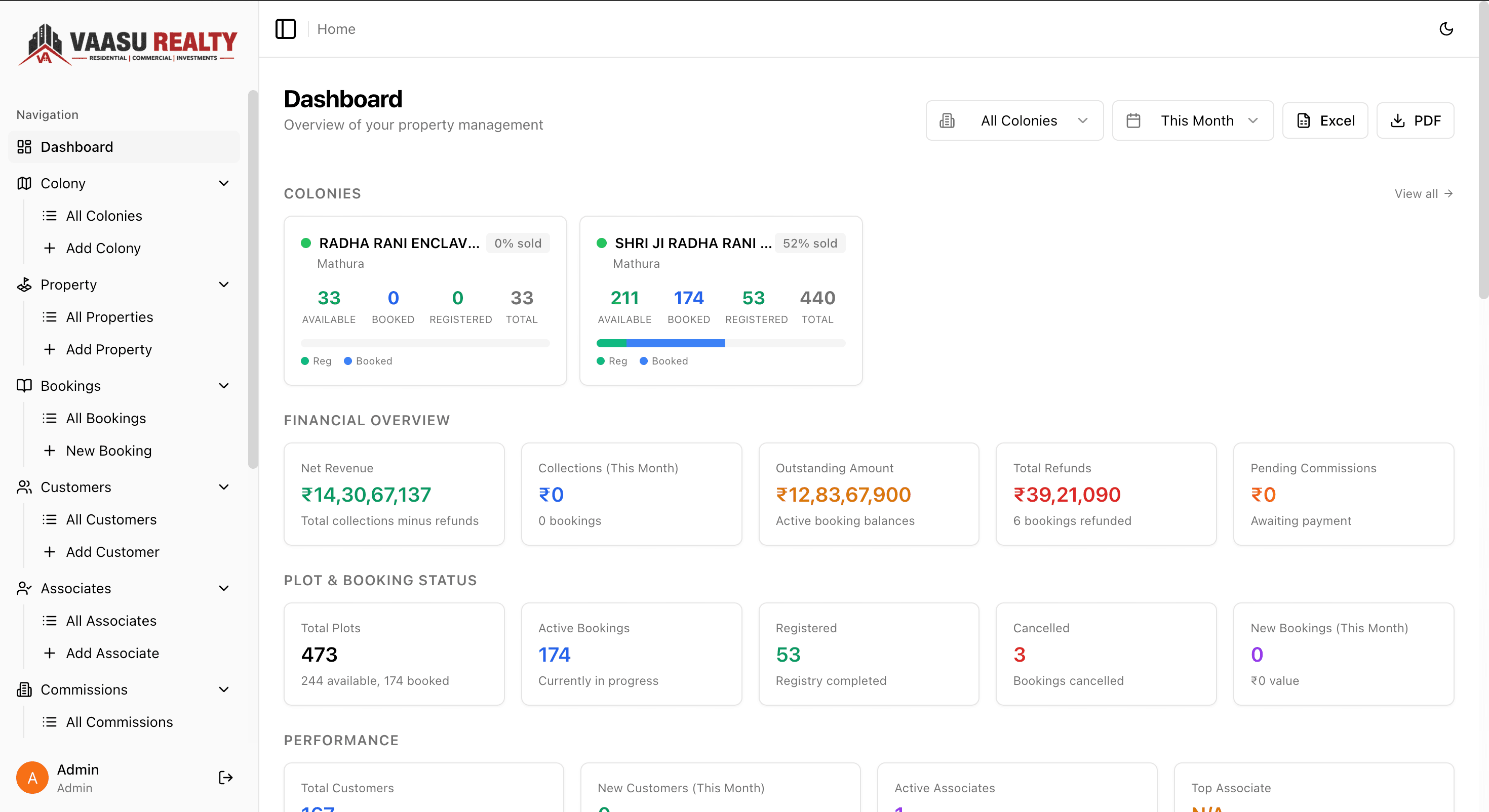 Vaasu Realty — property management suite